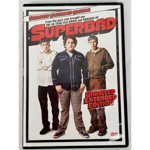 Superbad DVD Unrated Extended Edition